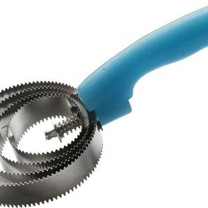 ÉTRILLE MÉTALLIQUE RONDE HIPPOTONIC FLUO PAILLETÉ