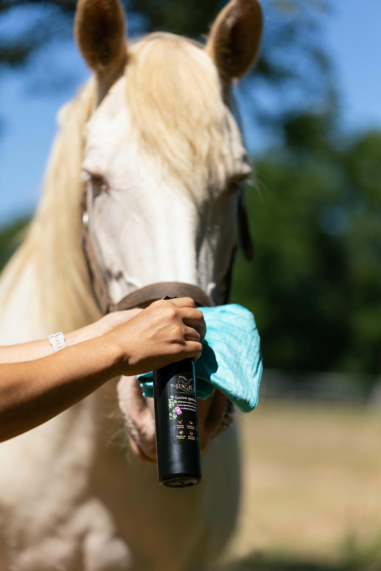 Mearas - Lotion apaisante pour chevaux