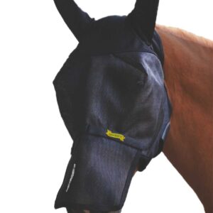 Masques anti-insectes - UltraShield Flymask, avec oreilles et protège-nez