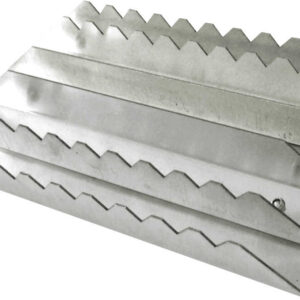 Étrille aluminium rectangulaire HIPPOTONIC
